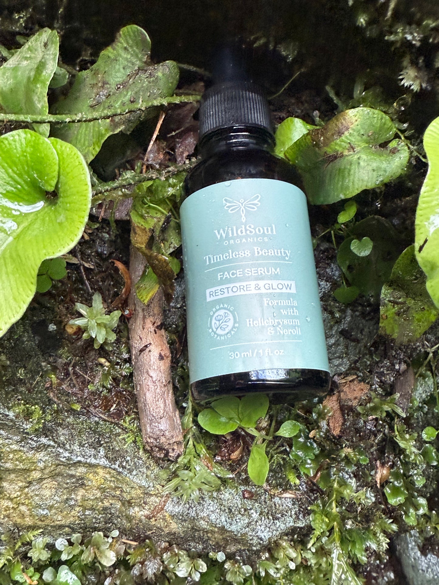 Timeless Beauty Face Serum – Restore & Glow
By WildSoul Organics