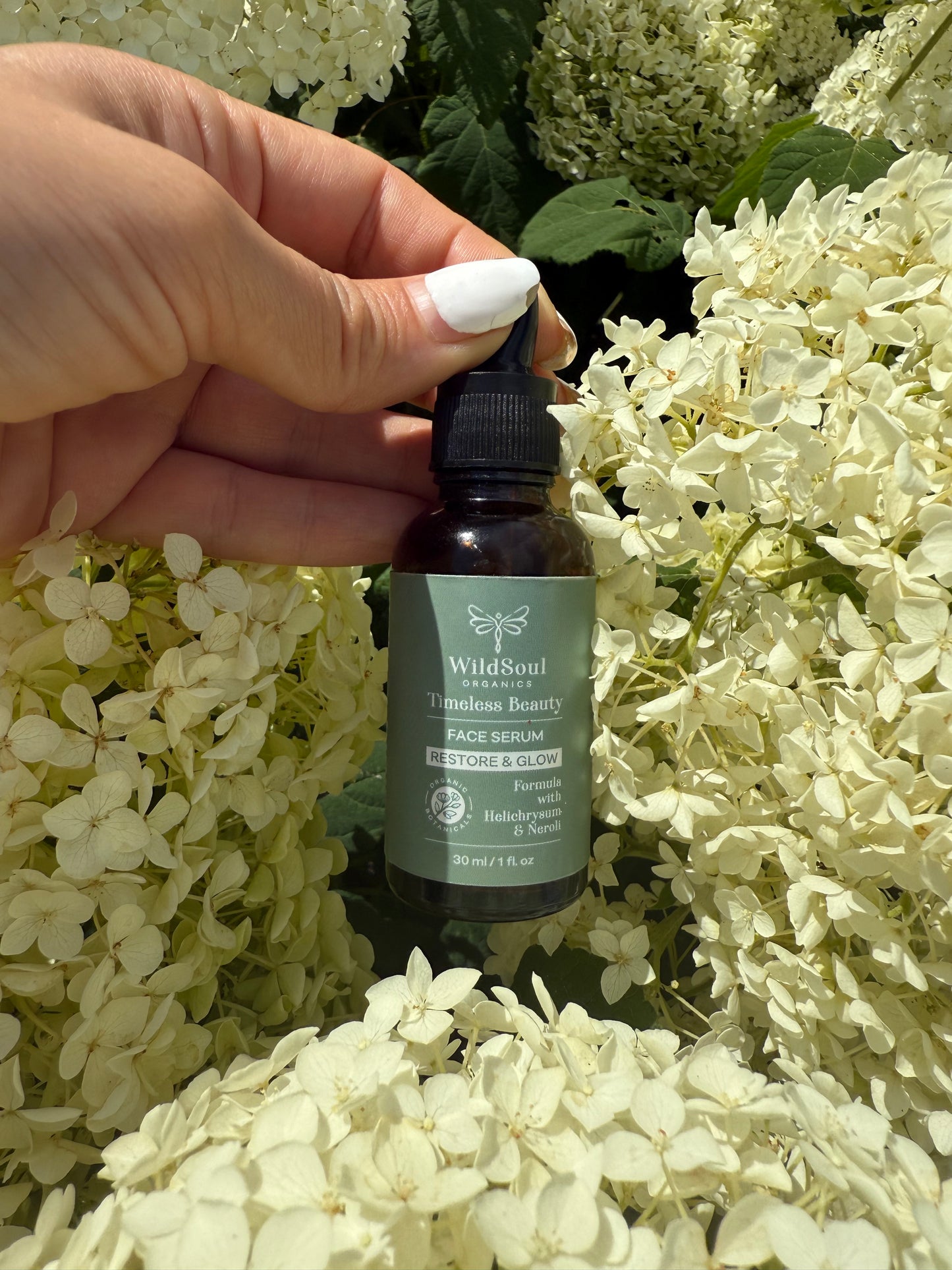 Timeless Beauty Face Serum – Restore & Glow
By WildSoul Organics