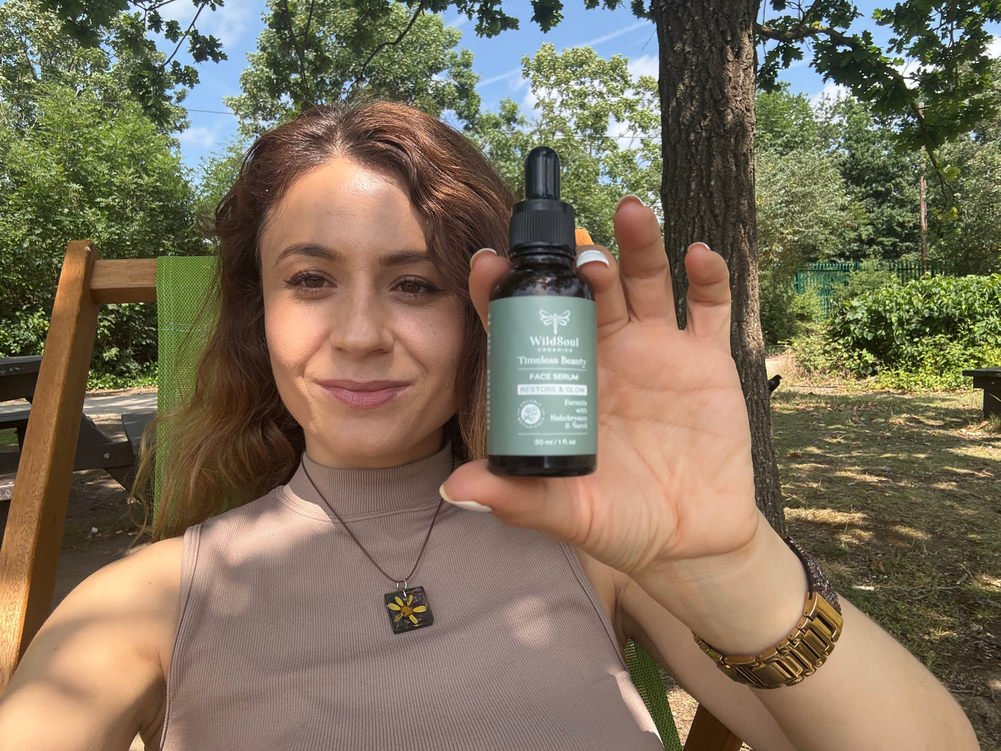 Timeless Beauty Face Serum – Restore & Glow
By WildSoul Organics