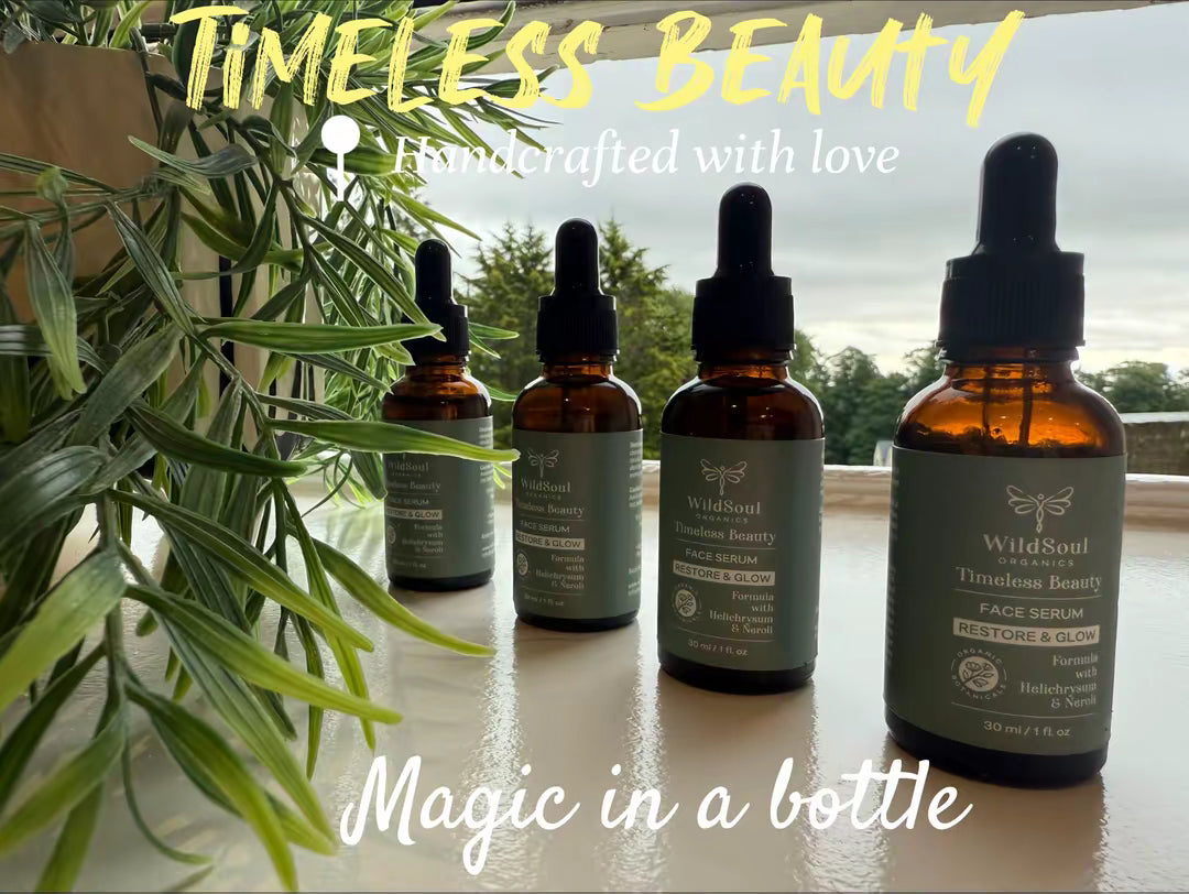 Timeless Beauty Face Serum – Restore & Glow
By WildSoul Organics