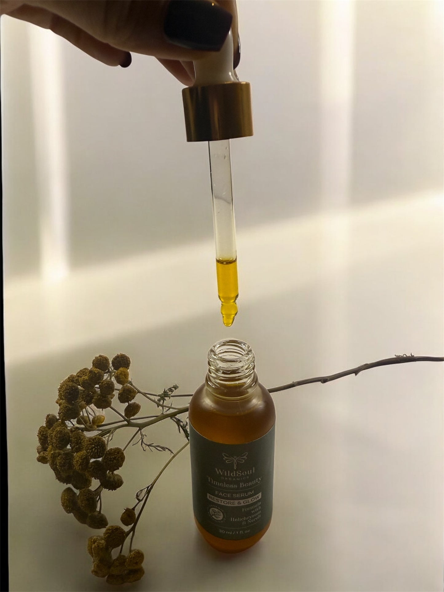 Timeless Beauty Face Serum – Restore & Glow
By WildSoul Organics