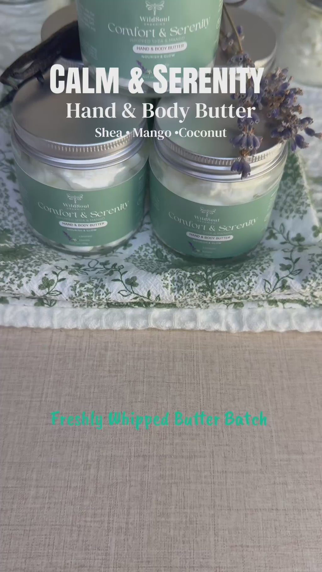 Comfort & Sweet Serenity Body Butter