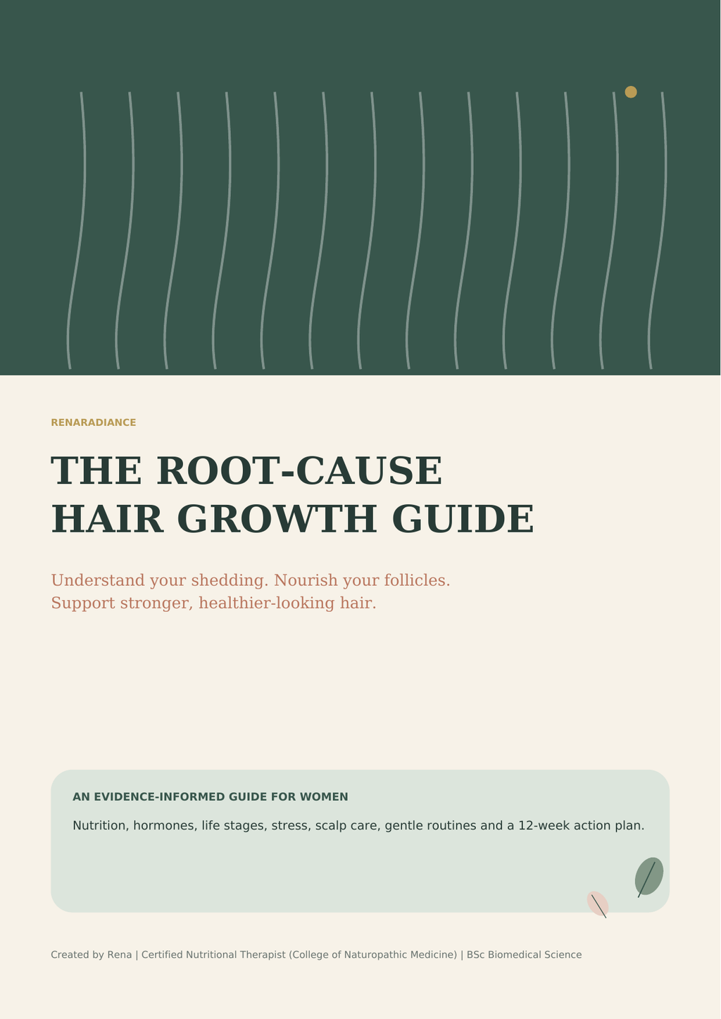The Root-Cause Hair Growth Guide by RenaRadiance