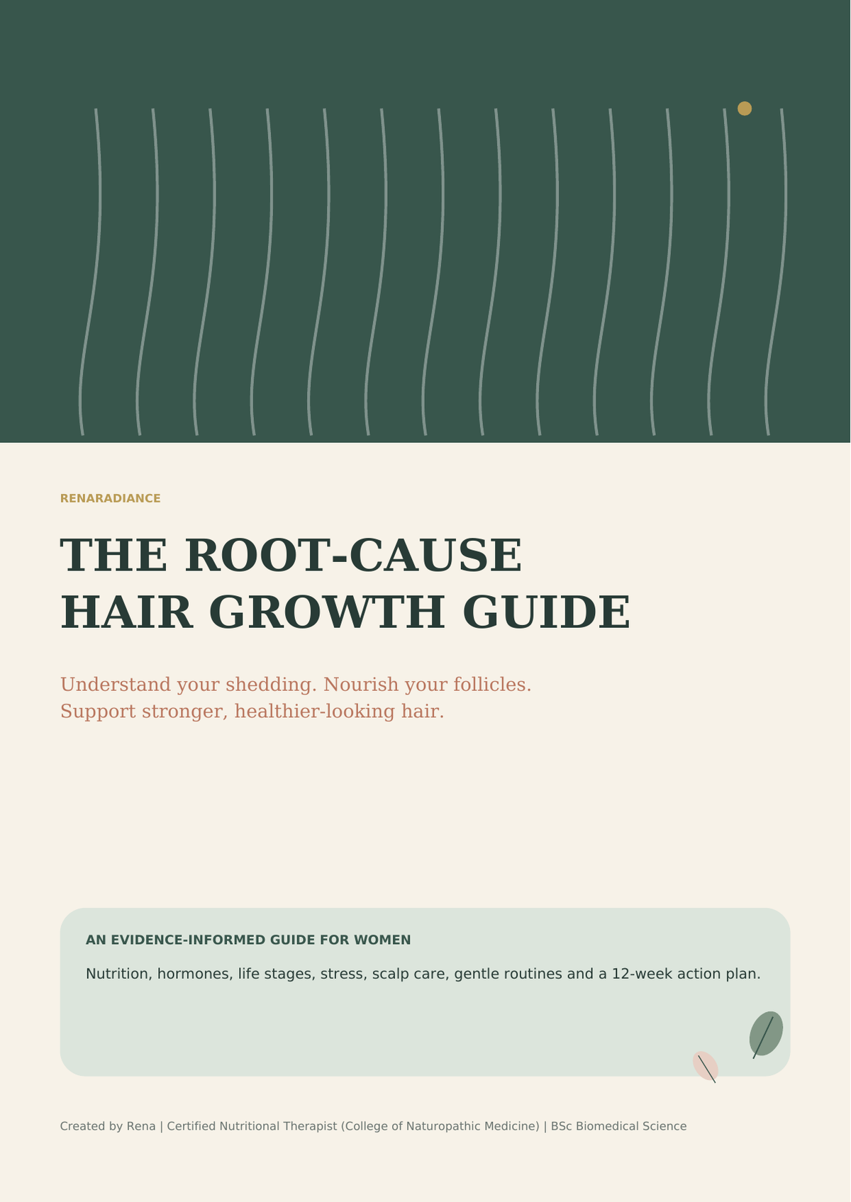 The Root-Cause Hair Growth Guide by RenaRadiance